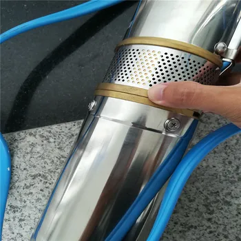 

Stainless Centrifugal Submersible Solar Pump 4G22/53-D216/1800 288V 53M 1800W Solar Array Power 2240W 22m³/H 2'’ Outlet