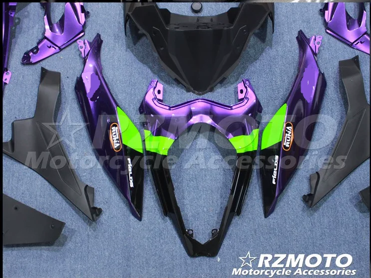 Лакированные мотоциклетные Обтекатели части для kawasaki Ninja400 EX400 все виды цветов № 3010