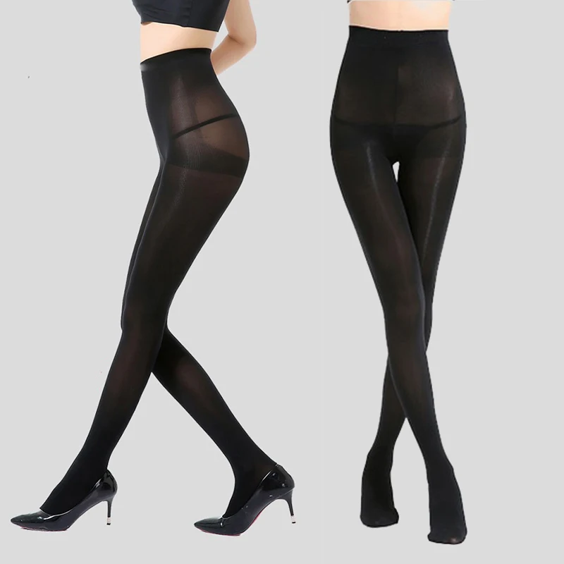 

Shaping Breathable Thinning Artifact Abdomen Beautiful Leg Socks Pure Color Sports Compression Socks Pantyhose Socks for Woman