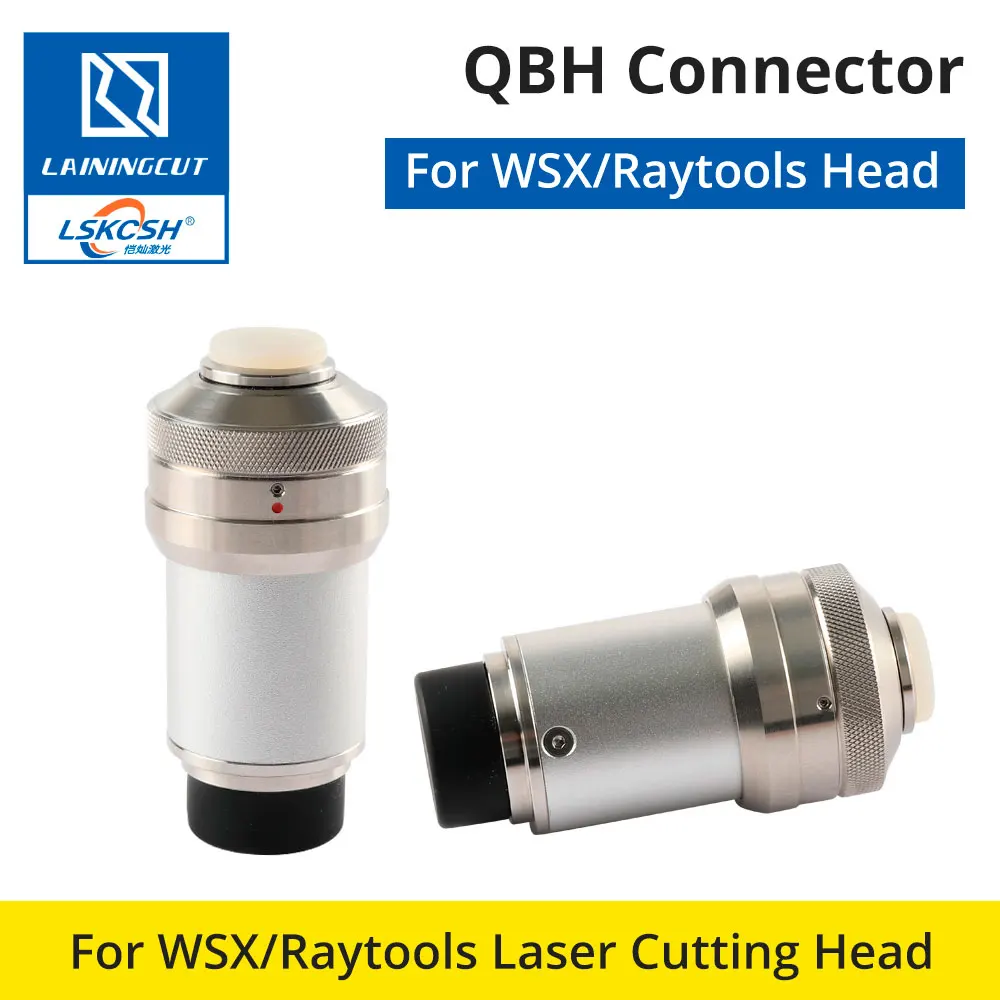 Фото Разъем LSKCSH QBH для Raytools/WSX/Precitec лазерная головка NC30 BT240 BT240S волоконного лазера 1064nm