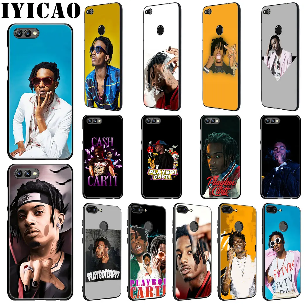 IYICAO Rapper Playboi Carti Soft Silicone Case for Huawei Honor view 20 9X Pro 10 9 8 Lite 8X 8C 7X 7C Note |