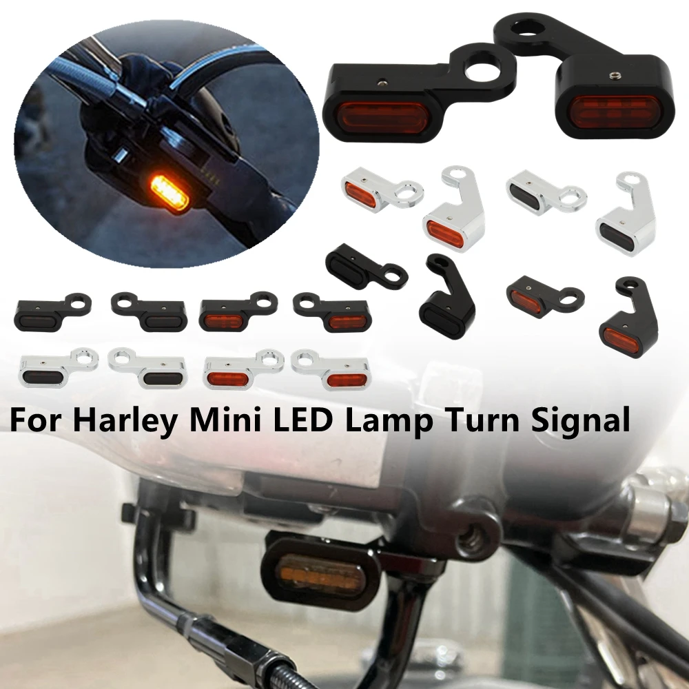 

Светодиодная мини-лампа для мотоцикла, 12 В, 2 шт.