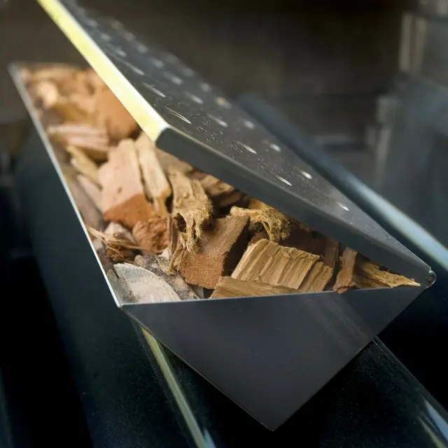 Bbq Dohányos Fa Chips Alma Körte Cseresznye Pekándió Fűrészdarabok Grillezéshez Hideg Dohányzó Generátor Dobozhoz Kiegészítők - Image 4