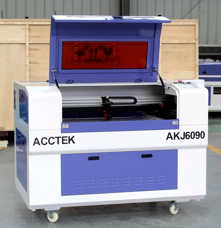 Acctek мини 3d принтер фото кристалл 3d лазерная гравировальная машина AKJ6090