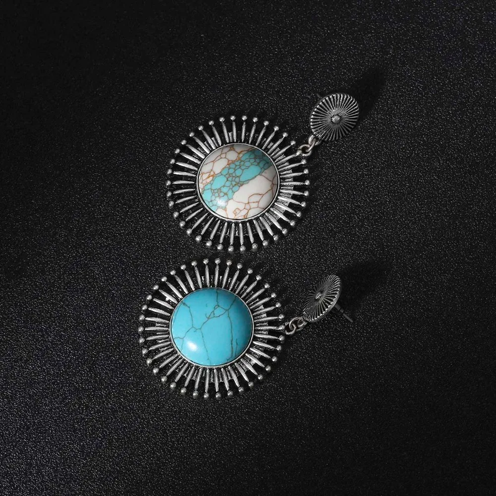 Natural Stone Earrings