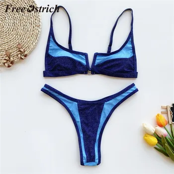 

Free Ostrich Sexy Lingerie Women Underwear Two Pieces Patchwork Padded Push Up Bra Panties Bra And Panty Set Biquinis Mujer