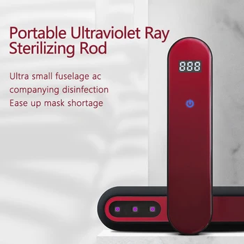 

New Handheld Uv Uv Disinfection Light At Home Portable Germicidal Strong Sterilizing Lamp Sterilizer Air Bactericidal Lamp Stick