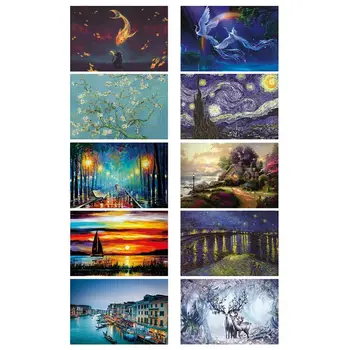 

1000 Pcs / Pack Adult Puzzles Large Size Educational Gift Assemble Jigsaw Games