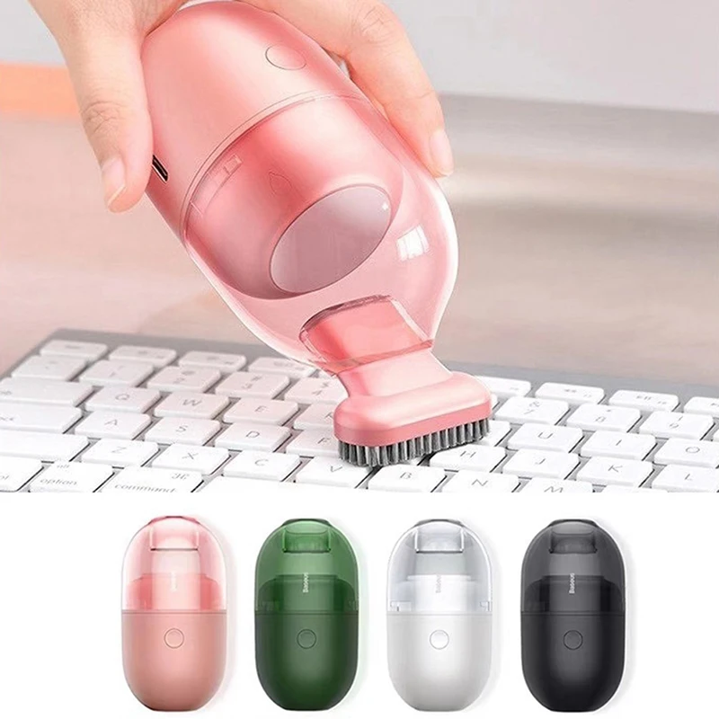 Mini Vacuum Cleaner Protable Cleaner For PC Laptop Keyboard Home desk cheaning Baseus C2 Vacuum Cleaner Handheld Desktop_voghion.com