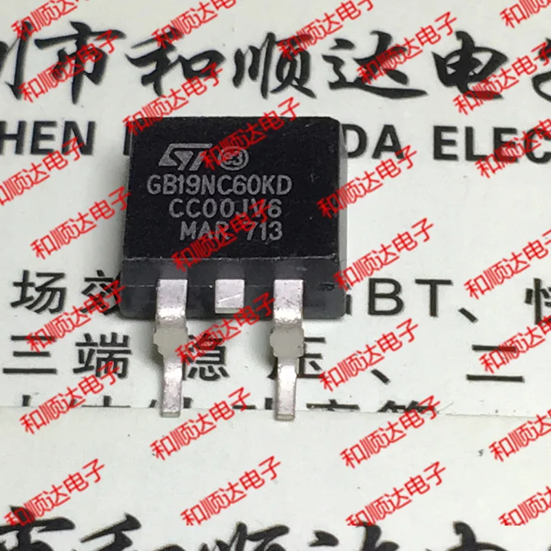 5 шт./GB19NC60KD STGB19NC60KD до-263 TO263