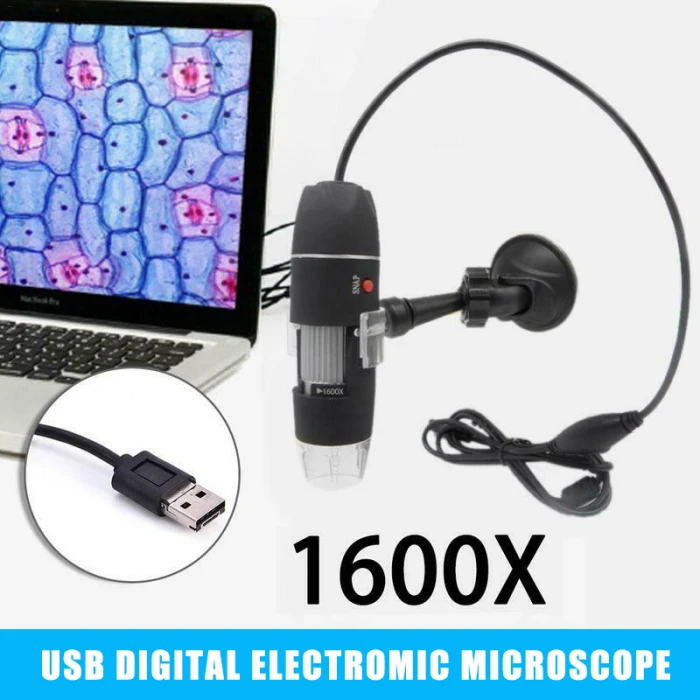 1080P 8 светодиодный микроскоп Камера 1000X/1600X цифровой лупа USB VDX99