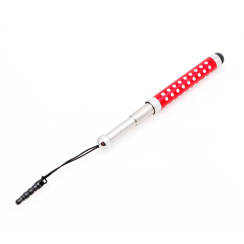 

Retractable Capacitive Diamond Stylus Touch Screen Pen For iPhone iPad Tablet PC LX9A