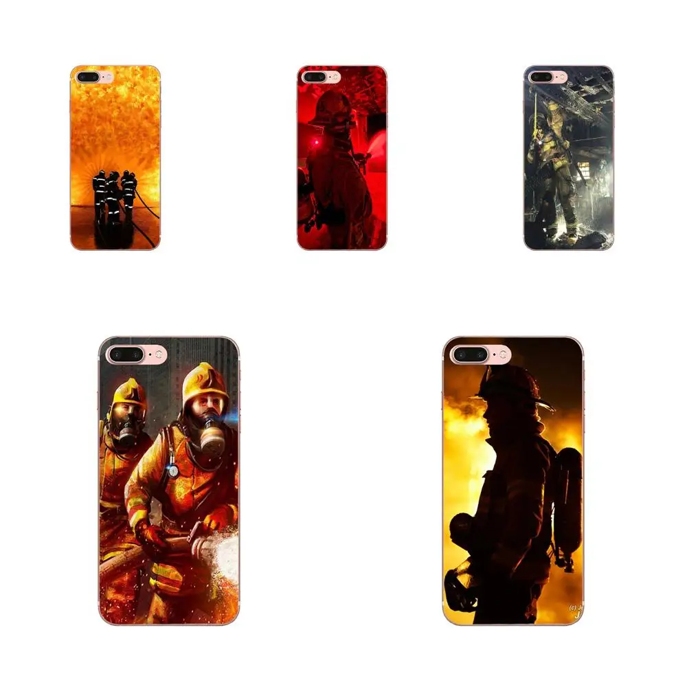 

TPU New Style Unique For Huawei P7 P8 P9 P10 P20 P30 Lite Mini Plus Pro Y9 Prime P Smart Z 2018 2019 Firefighter Heroes