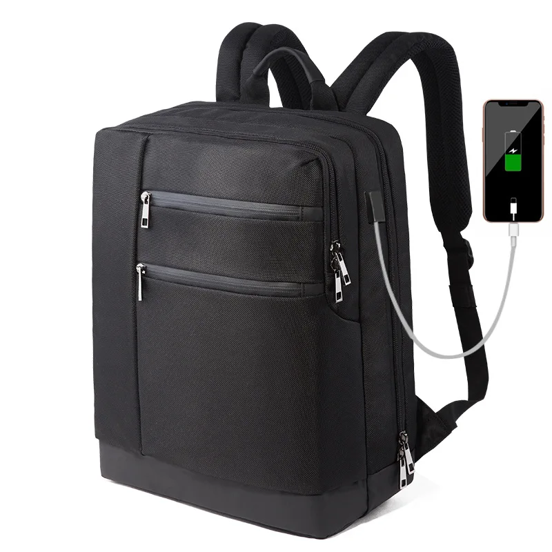 

Large capacity USB Charging Anti theft Waterproof Nylon Mochila Travel Men Backpacks Bags Casual Business Laptop Backpack