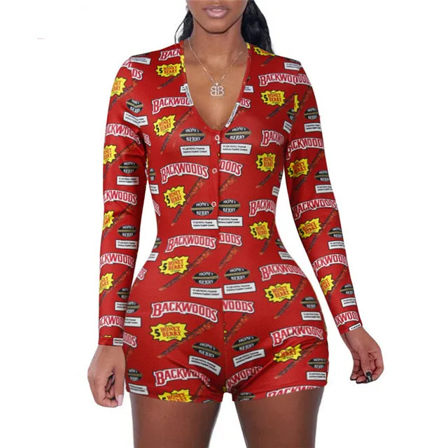 Sexy Romper Pajama Women Onesies | Onesie Women Sexy Short Sleeve - Sexy  Women - Aliexpress