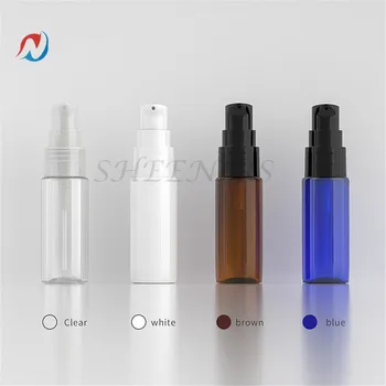

Free Ship 12pcs 20ml Plastic PET Lotion Bottle with Full Cover cap and lotion pump to storage cream