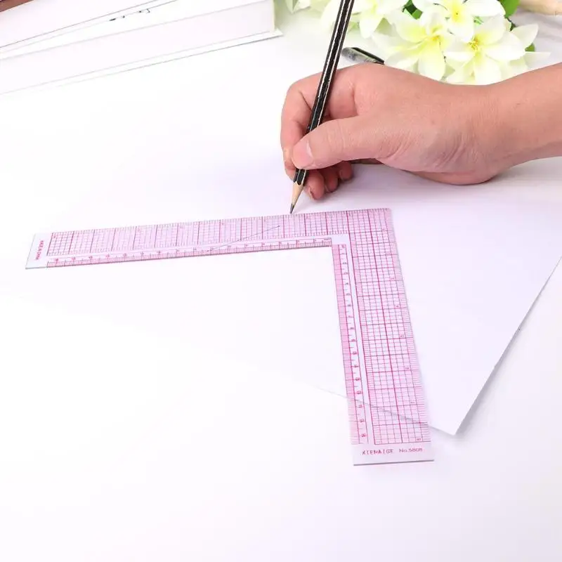 Швейная линейка для лоскутного шитья резка ремесло масштабное правило принадлежности для рисования