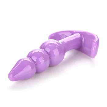 Anal Beads Jelly Anal Plug Butt Plug G-spot Prostate Massager Silicone Adult Sex Toys For Woman Men Gay Erotic Products 5