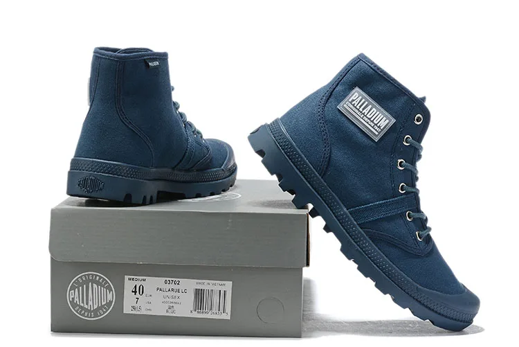 PALLADIUM Pampa/Классическая парусиновая обувь; ботильоны; ковбойские кроссовки; модная парусиновая повседневная обувь; Размеры 35-45