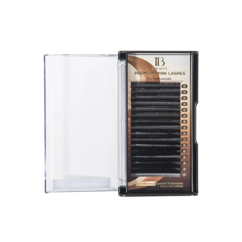 I Beauty Special Curl M Eyelash Extension Mix Size 8-15 mm Mink Eyelashes L N Soft Original IB Korea Lash | Красота и здоровье