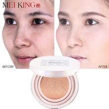 MEIKING Sunscreen Air Cushion BB CC Cream Glycerine Brighten Concealer Moisturizing Face Cream Foundation Makeup Bare Whitening
