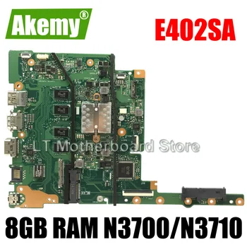 

E402SA motherboard For Asus E402SA E502SA E402S E502S E402 E502 laptop motherboard 8G/N3700/N3710 E402SA mainboard test 100% ok