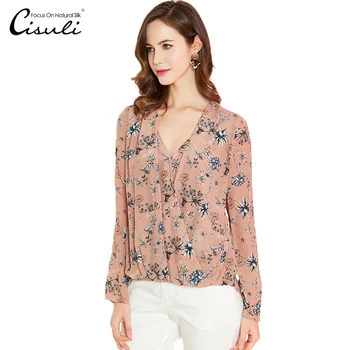 

CISI 100% silk ladies shirt