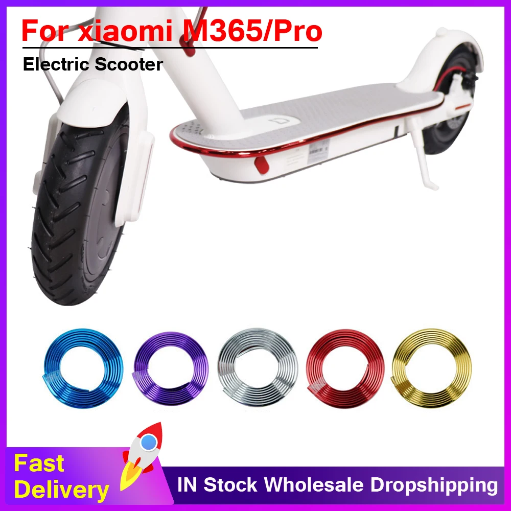 Sticker-Tape Bumper Car-Scooter-Parts M365 Electric-Skateboard Xiaomi Mijia Body-Strips