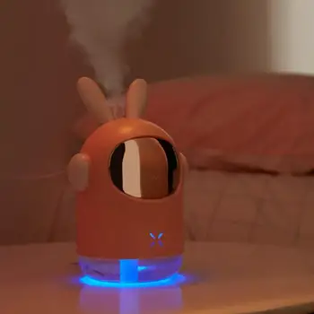 

300ml Space Rabbit Ultrasonic Air Humidifier Desktop Aromatherapy Maker for Home Car USB Fogger Mist Maker USB Diffusers