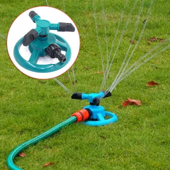 

Automatic Garden Water Sprinklers Lawn Irrigation Nozzle Rotation 360 Degree
