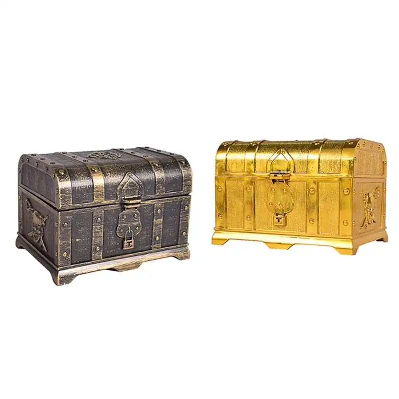 plastic toy treasure chest