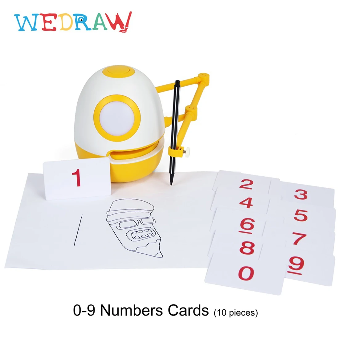 Wedraw Eggy детей Индуктивный интеллект Рисование робот гений комплект раннего обучения Развивающие технологии игрушки подарок