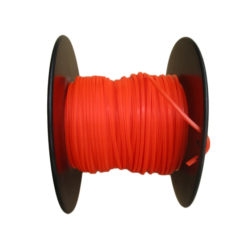 #cheap Thickness 2.4mm Length 50m String Brushcutter Trimmer Parts Line Wire Fit For Stihl Garden Lawn Mower Parts Accessory