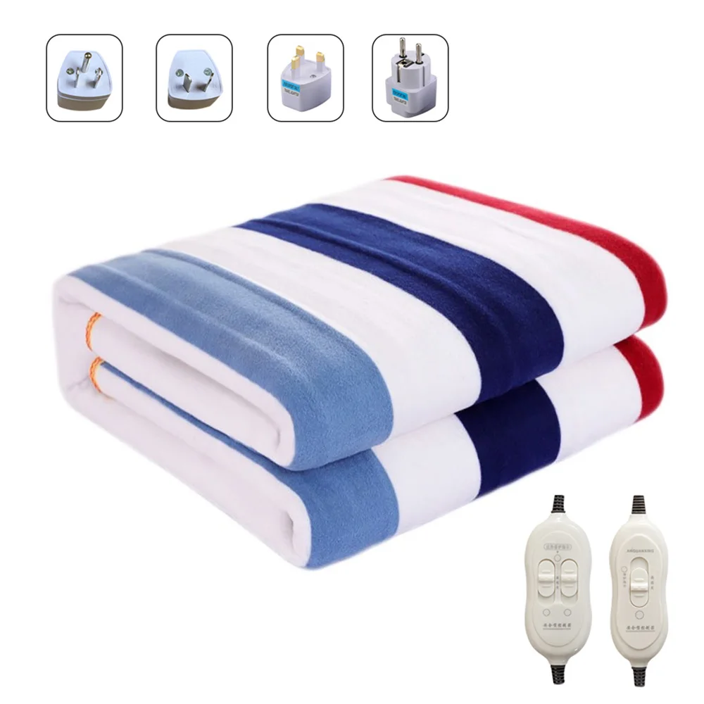 Euro Electric Heater Blanket Heated 220V Thicker Heating for Body Manta Double Blankets Sheet Mattres | Дом и сад