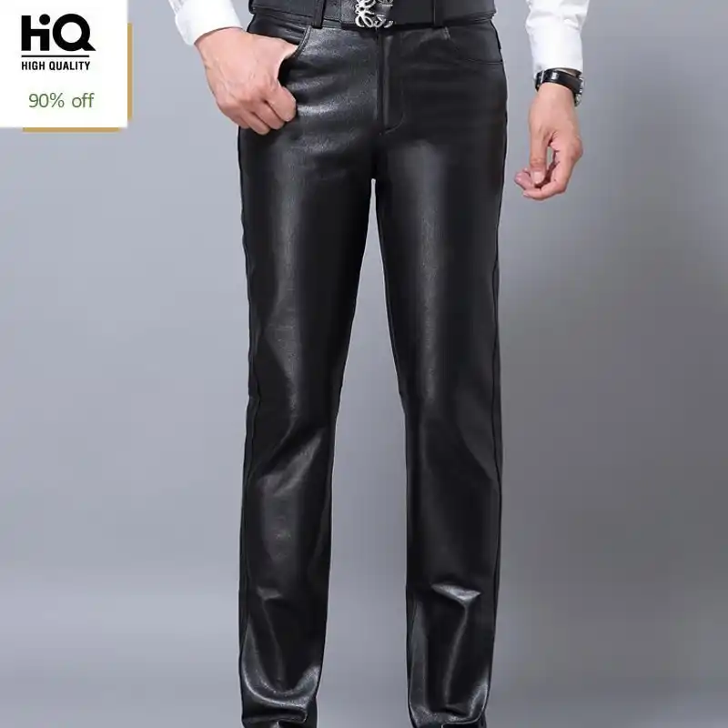 leather pants business casual
