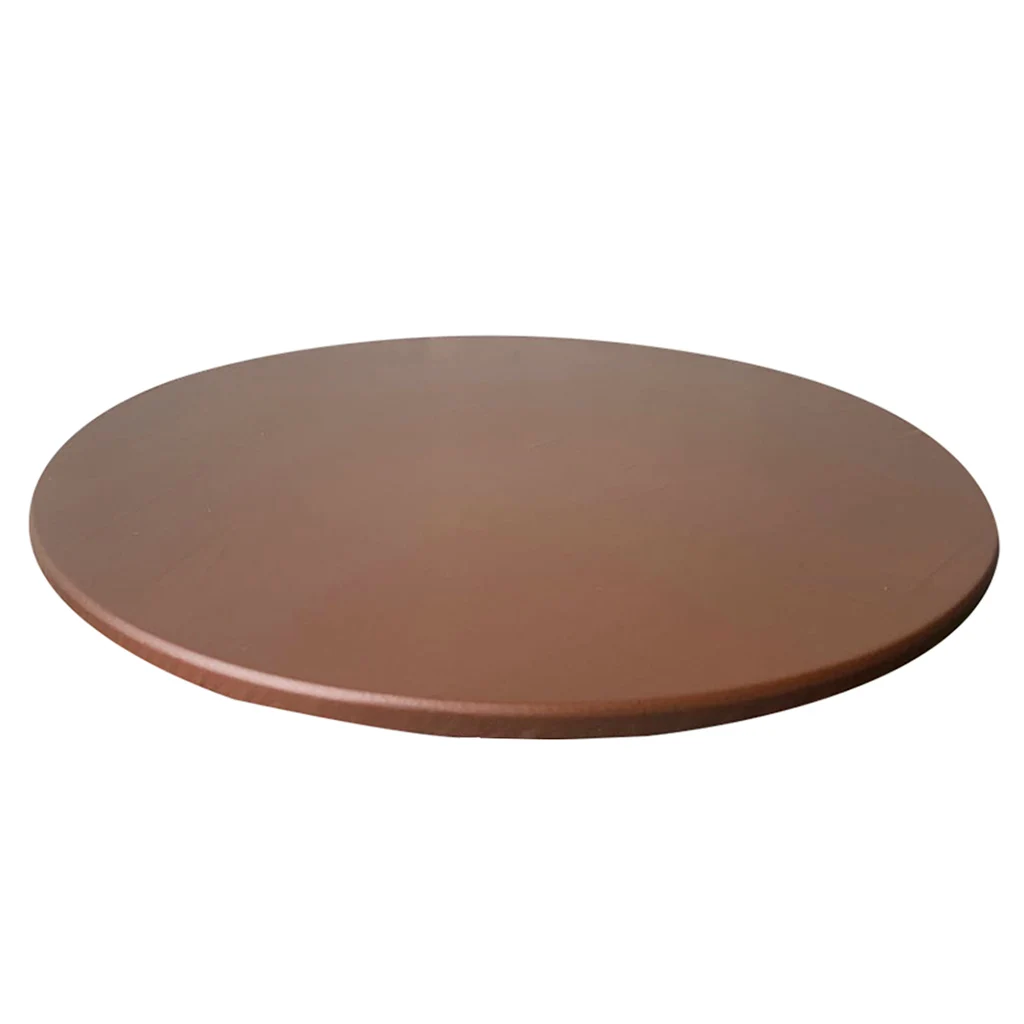 Elastic Tablecloth Round Table Cover Waterproof Fabric Fitted Table Cloth 48
