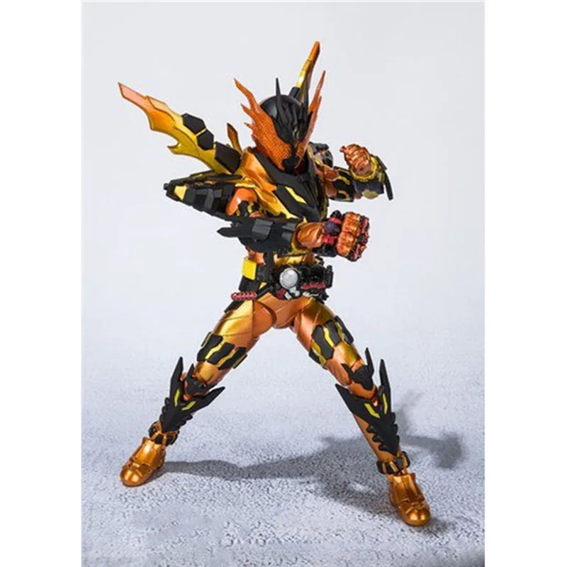 Маскарадный всадник Kamen Rider Build Magma dragon Wanzhanglong I lava руки и ноги движение фигурка