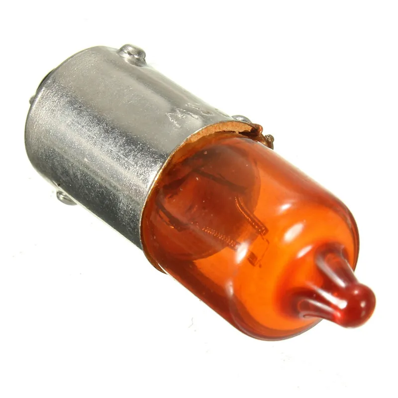 BA9S Универсальный 12v 21w Янтарный Мини Миниатюрный светильник для автомобиля