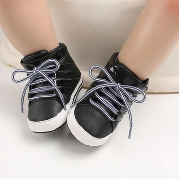 

WEIXINBUY Newborn Baby Girl Boy Soft Warm Boots Infant Toddler Newborn Anti-slip Crib Shoe 0-18M