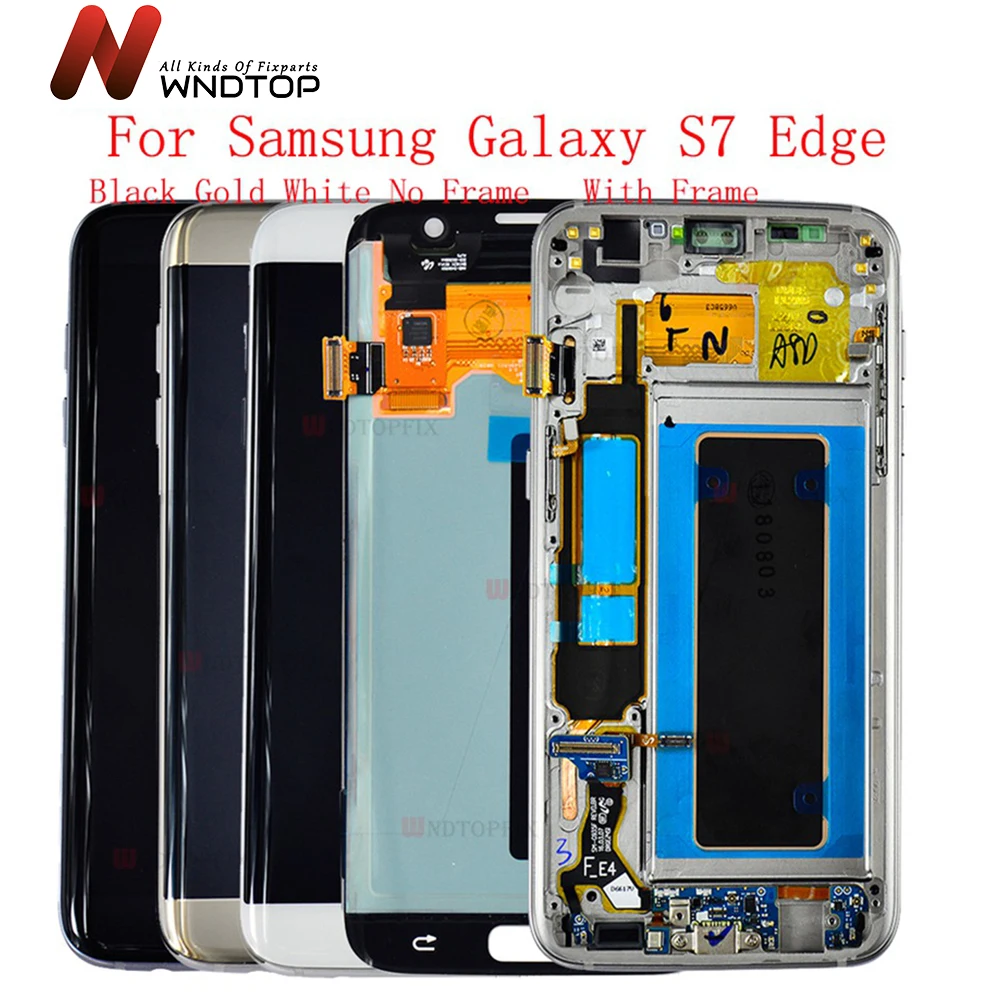 Samsung Galaxy S7 Edge Lcd Display Reparatur 5.5" For Samsung S7 Edge Display For Samsung Galaxy S7 Edge G935 G935f