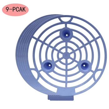 

9 Pack Supports Stand for Squash Watermelon Strawberry Cantaloupe Keeping Fruit Elevated to Avoid Ground Rot 7.8Inch