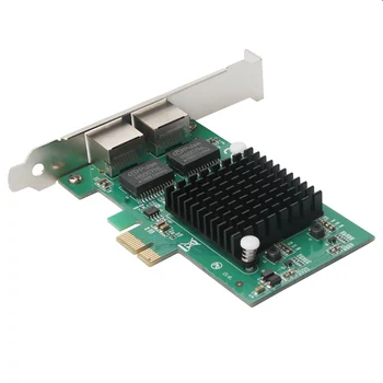 

For Intel 82575EB 1000Mbps Network Card PCI Express Accessories Internal Durable Computer Desktop Gigabit Server Dual Port