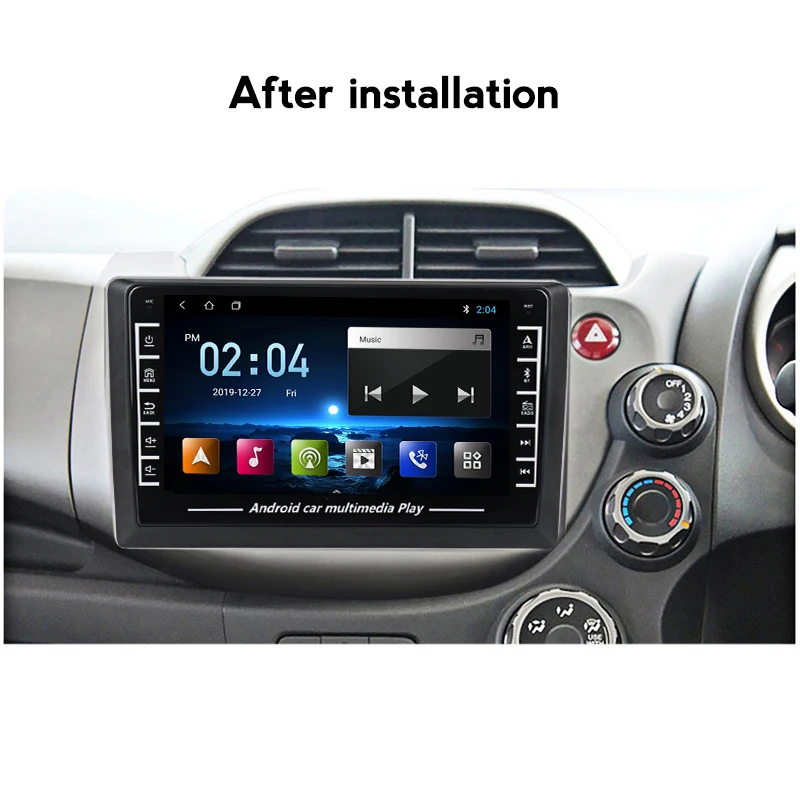Автомагнитола на Android Carplay мультимедиа GPS-навигация для HONDA FIT JAZZ 2007-2013 2din DVD