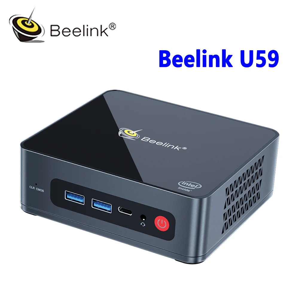 Beelink U59 Windows10 мини-ПК Intel Lake процессор N5095 2 9 ГГц DDR4 16 ГБ 512 SSD 1000M LAN BT4.0 Настольный