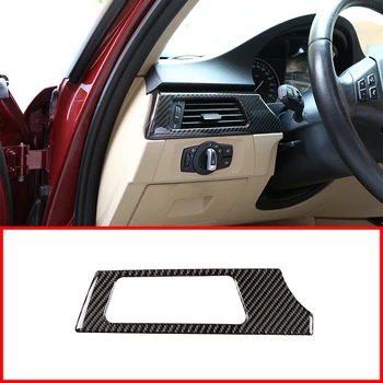 

Carbon Fiber Driver Side Air Conditioning Vent Fram Stickers For BMW E90 E92 3 Series 2005-2012 Car Accessories For LHD and RHD