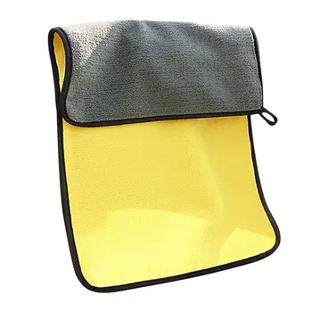 

Thick Plush Car Cleaning Cloths Microfiber Polishing Kitchen Furniture Cleaning Towels Double-dimensional Velvet Washing Towel