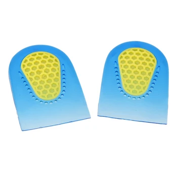 

Silicone Gel Foot Heel Cup Shock Absorption Inserts Shoe Pads