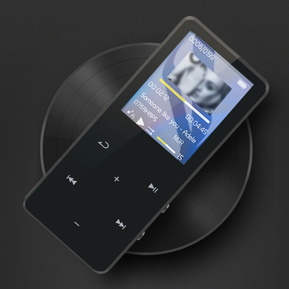Bluetooth MP4 плеер сенсорные кнопки Lossless музыка FM MP3 8G с USB кабелем комплект