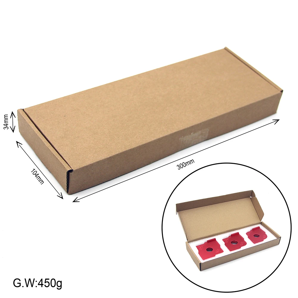 3pcs Wood Panel Radius Quick-Jig Router Table Bits Engraving Machine Trimmer Jig Corner Templates Kit Aluminum alloy