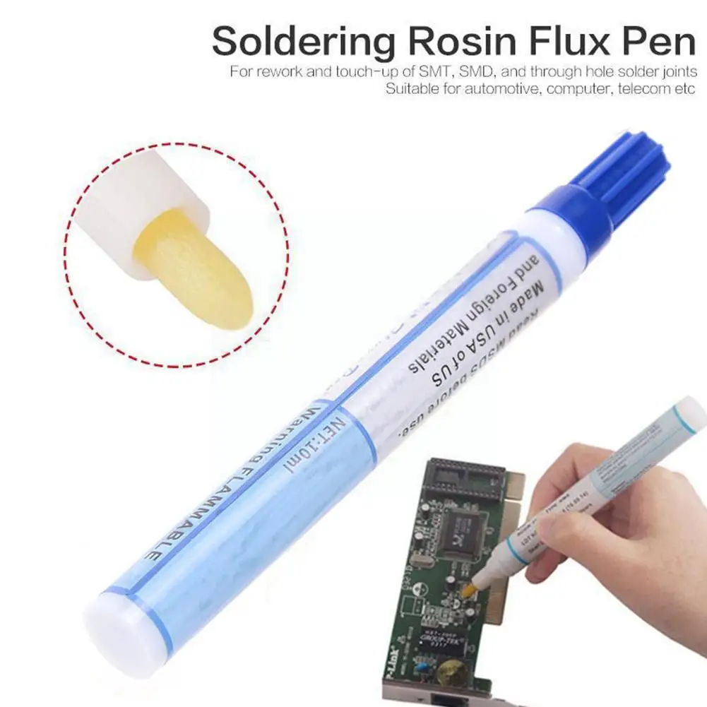 1pcs 951 Soldering Flux Pen Low solids Kester Cleaning free Welding Pen